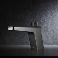 Смеситель для раковины Black&White Universe U7510GM 7510U Gun Metal Black — фото 3, Смесители