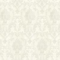 Обои Yien Elements 304-3 Винил на флизелине (1,06*10) Белый/Серебряный, Дамаск — фото 1, Обои для стен