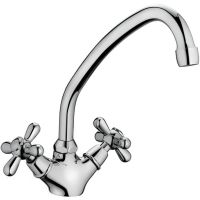 Смеситель для кухни Frap H25 F4125 Хром — фото 1, Смесители для кухни