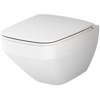 Унитаз AM.PM Inspire V2.0 FlashClean C50A1700MWSC подвесной Белый матовый с сиденьем микролифт — фото 18, Подвесные унитазы