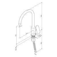 Смеситель для кухни AM.PM Like Хром арт-F8007100 — фото 10, Смесители для кухни