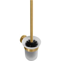 Ершик для унитаза Bemeta Sablo 160113017 Золото матовое — фото 1, Ершики для унитаза