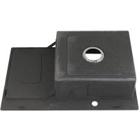 Кухонная мойка Fabia 80х50 80503R Сатин — фото 2, Кухонные мойки