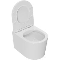 Комплект унитаза с инсталляцией Point Веста 886914SIOO+PN41701 с сиденьем Микролифт и клавишей смыва Хром глянцевый — фото 5, Унитазы