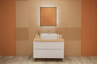 Зеркало Silver Mirrors Spell Black 60 LED-00002972 с подсветкой Черное с бесконтактным выключателем — фото 13, Мебель для ванной