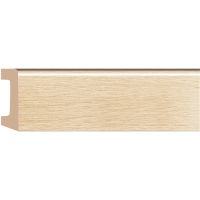 Плинтус Decomaster D234-71 2400x58x16 мм — фото 1, Плинтуса напольные