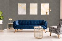 Обои Grandeco Elementum EE 2103 Винил на флизелине (0,53*10,05) Серый/Коричневый, Геометрия/Рогожка — фото 5, Обои для стен