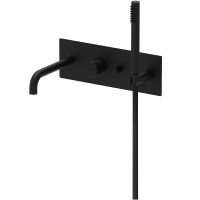 Товар: Смеситель для ванны Paffoni Jo JO001NO Черный матовый - фото 2 Смеситель для ванны Paffoni Jo JO001NO Черный матовый — фото 2, Смесители