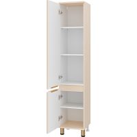 Товар: Шкаф пенал Brevita Enfida 35 L ENF-05035-030L Бежевый матовый - фото 3 Шкаф пенал Brevita Enfida 35 L ENF-05035-030L Бежевый матовый — фото 3, Мебель для ванной