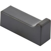 Крючок Keuco Edition 11 11114 130000 Хром черный шлифованный — фото 1, Крючки для полотенец