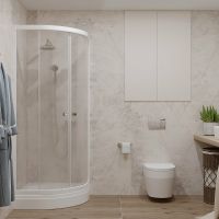 Товар: Душевой уголок Triton Ультра 80х80 А Щ0000061784 профиль Белый стекло прозрачное - фото 3 Душевой уголок Triton Ультра 80х80 А Щ0000061784 профиль Белый стекло прозрачное — фото 3, Душевые уголки