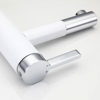 Смеситель для раковины Frap H52 Белый Хром арт-F1052-14 — фото 4, Смесители для раковины