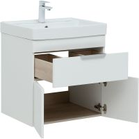 Товар: Тумба с раковиной Aquanet Ирис new 60 312425 подвесная Белый глянец - фото 6 Тумба с раковиной Aquanet Ирис new 60 312425 подвесная Белый глянец — фото 6, Тумбы с раковиной