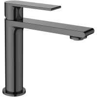 Смеситель для раковины Vincea Vogue VBF-1V1GM Вороненая сталь — фото 1, Смесители для раковины