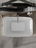 Раковина-чаша Orange 60 B07-600W Белая глянцевая — фото 5, Раковины