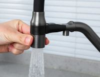 Товар: Смеситель для кухни Gappo G4398-89 Оружейная сталь Черный - фото 5 Смеситель для кухни Gappo G4398-89 Оружейная сталь Черный — фото 5, Смесители