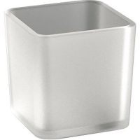 Стакан для зубных щеток Remer Lounge ACGL15VG Белый — фото 1, Мыльницы