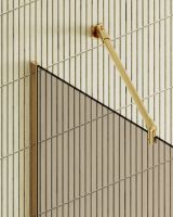 Товар: Душевая перегородка Maybah Glass MGD-702-3у 690x1950 в узком профиле Золото стекло бронзовое - фото 7 Душевая перегородка Maybah Glass MGD-702-3у 690x1950 в узком профиле Золото стекло бронзовое — фото 7, Душевые перегородки