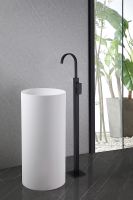 Товар: Смеситель для раковины Abber Wasserfall AF8640B Черный матовый - фото 2 Смеситель для раковины Abber Wasserfall AF8640B Черный матовый — фото 2, Смесители напольные