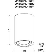 Товар: Потолочный светильник Artelamp Sentry A1560PL-1WH Белый - фото 4 Потолочный светильник Artelamp Sentry A1560PL-1WH Белый — фото 4, Светильники