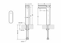 Смеситель для раковины Bravat Gina Хром арт-F165104C-A-ENG — фото 2, Смесители для раковины
