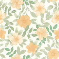 Товар: Обои Caselio Danae 103627036 Винил на флизелине (53*10,05) Белый/Зеленый/Оранжевый, Цветы - фото 1 Обои Caselio Danae 103627036 Винил на флизелине (53*10,05) Белый/Зеленый/Оранжевый, Цветы — фото 1, Обои для стен