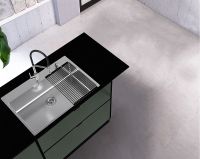 Товар: Кухонная мойка Alveus Nox 130 BRS 740x515x200 1149938 Брашированная сталь - фото 3 Кухонная мойка Alveus Nox 130 BRS 740x515x200 1149938 Брашированная сталь — фото 3, Кухонные мойки