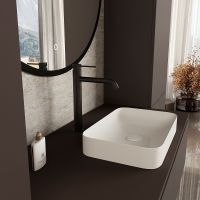 Товар: Смеситель для раковины Vincea City Черный матовый арт-VBF-2C2MB - фото 2 Смеситель для раковины Vincea City Черный матовый арт-VBF-2C2MB — фото 2, Смесители для раковины