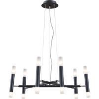 Подвесной светильник Maytoni Modern Vigo MOD031PL-12B Белый Черный — фото 1, Подвесные светильники