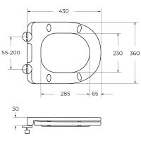 Товар: Комплект унитаза BelBagno Uno-Tor BB5177CH-TOR/SC с инсталляцией Berges Atom 410 040332 с сиденьем Микролифт и Черной матовой клавишей смыва - фото 21 Комплект унитаза BelBagno Uno-Tor BB5177CH-TOR/SC с инсталляцией Berges Atom 410 040332 с сиденьем Микролифт и Черной матовой клавишей смыва — фото 21, Комплекты унитаз + инсталляция