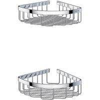 Товар: Полка корзина AM.PM Sense L угловая Хром арт-A7452200 - фото 1 Полка корзина AM.PM Sense L угловая Хром арт-A7452200 — фото 1, Полки для ванной и душа