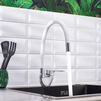 Смеситель для кухни Ростовская Мануфактура Сантехники Boou B8215-23J Хром — фото 6, Смесители