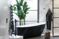 Смеситель для ванны Excellent Keria AREX.2055BL Черный — фото 3, Смесители