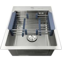 Кухонная мойка Fabia 40х50 40503 Сатин — фото 1, Кухонные мойки