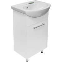 Тумба под раковину Mixline АлАн 47 R 528086 Белая — фото 1, Тумбы под раковину