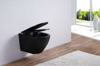 Товар: Унитаз Esbano Azalea ESUPAZALBM подвесной Черный матовый с сиденьем Микролифт - фото 9 Унитаз Esbano Azalea ESUPAZALBM подвесной Черный матовый с сиденьем Микролифт — фото 9, Подвесные унитазы