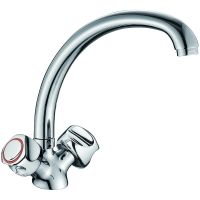 Смеситель для кухни Orange Classic R M73-002cr Хром — фото 1, Смесители для кухни