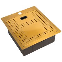 Товар: Кухонная мойка ZorG Master 45 ZM N-4552 BRONZE с накладкой Бронза - фото 2 Кухонная мойка ZorG Master 45 ZM N-4552 BRONZE с накладкой Бронза — фото 2, Кухонные мойки