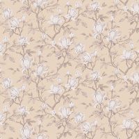 Обои Milassa Status IV MR1 002 Флизелин (1*10,05) Бежевый, Цветы — фото 1, Обои для стен