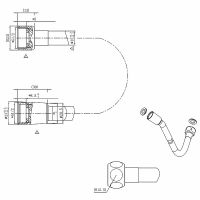 Душевая система Vincea Inspire VSFW-432TI1CH с термостатом Хром — фото 13, Встраиваемые душевые комплекты