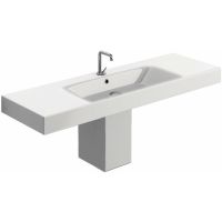 Раковина Kerasan Cento 140 353501*1 Белая — фото 2, Раковины