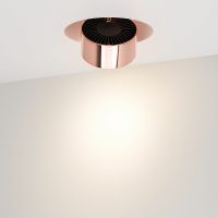 Встраиваемый светильник Arlight Plurio 038069 Медь/Белый — фото 3, Точечные светильники