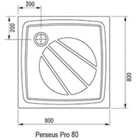 Товар: Душевой поддон из искусственного камня Ravak Perseus Pro 80х80 XA034401010 Белый - фото 4 Душевой поддон из искусственного камня Ravak Perseus Pro 80х80 XA034401010 Белый — фото 4, Душевые поддоны