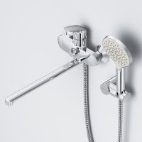 Смеситель для ванны AM.PM Like универсальный Хром арт-F8095000 — фото 3, Смеситель для ванны