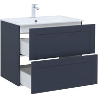 Тумба под раковину Aquanet Терра 80 313245 подвесная Маренго — фото 5, Тумбы под раковину