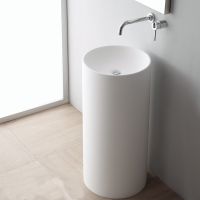 Товар: Раковина Montebianco Pisa 43 11235 Белая - фото 2 Раковина Montebianco Pisa 43 11235 Белая — фото 2, Раковины напольные