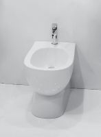 Биде Sanita Luxe Art BD.FS/Art/C/WHT.G/S1 Белое — фото 2, Биде напольные