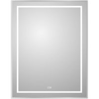 Зеркало BelBagno Kraft 70 SPC-KRAFT-700-900-LED-TCH-WARM с подсветкой Сатин с сенсорным выключателем и подогревом — фото 2, Зеркала в ванную комнату