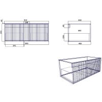 Тумба c раковиной SanVit Рольф 1 90 krolf1090 подвесная Белая — фото 13, Тумбы с раковиной