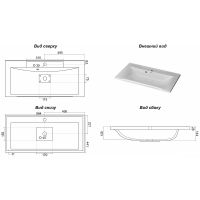 Товар: Тумба с раковиной Brevita Balaton 100 УТ000023726 подвесная Белая матовая Бежевая матовая - фото 9 Тумба с раковиной Brevita Balaton 100 УТ000023726 подвесная Белая матовая Бежевая матовая — фото 9, Мебель для ванной